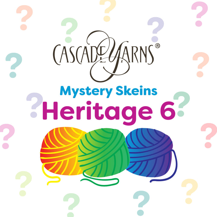 Cascade Yarns Heritage 6 One of a Kind Yarn - Mystery Skein - Zoom Image