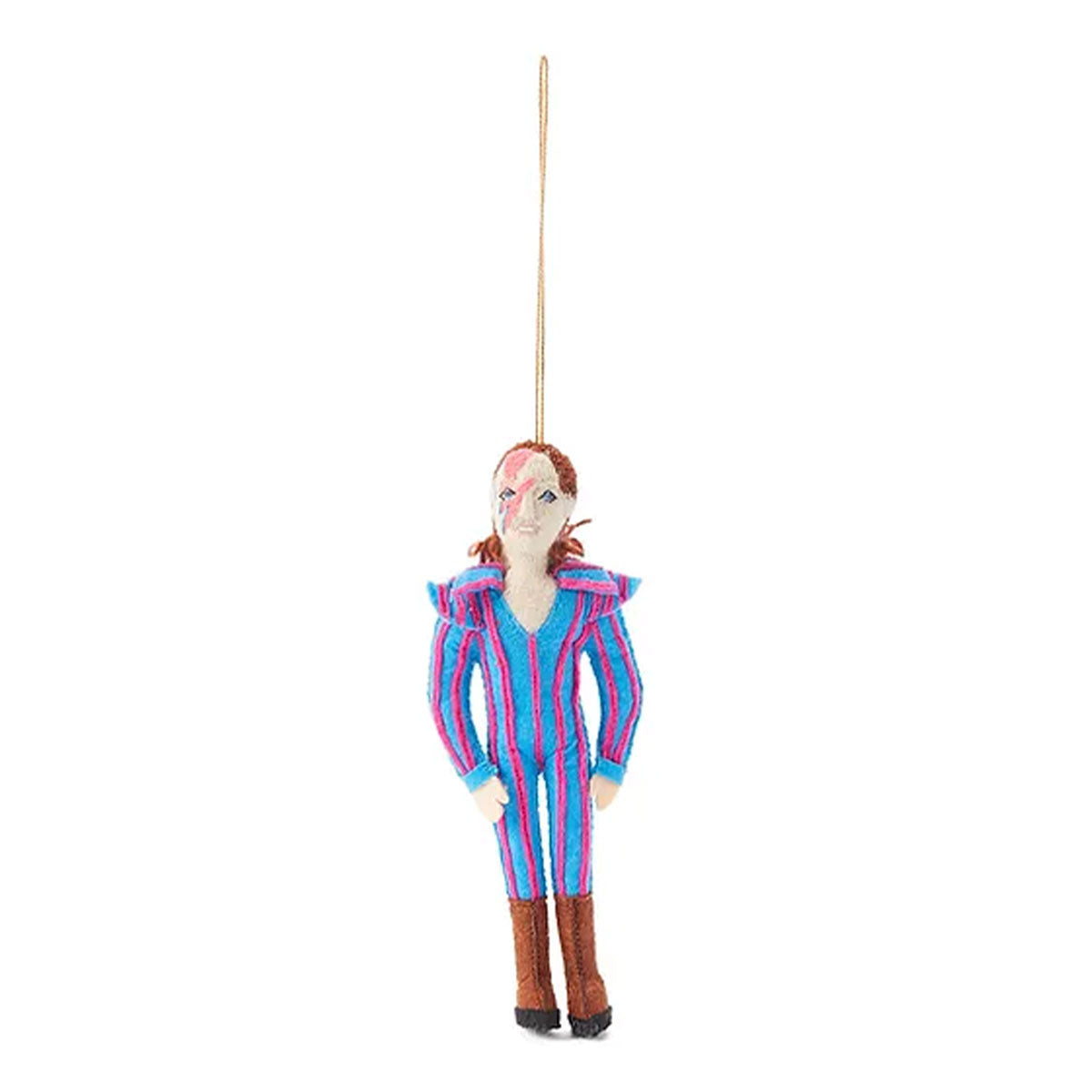 Silk Road Bazaar Handmade Felt Ornaments - David Bowie - Extra Image