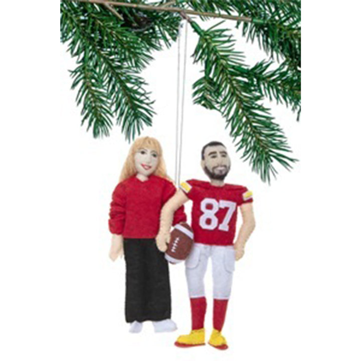 Silk Road Bazaar Handmade Felt Ornaments - Taylor & Travis - Extra Image