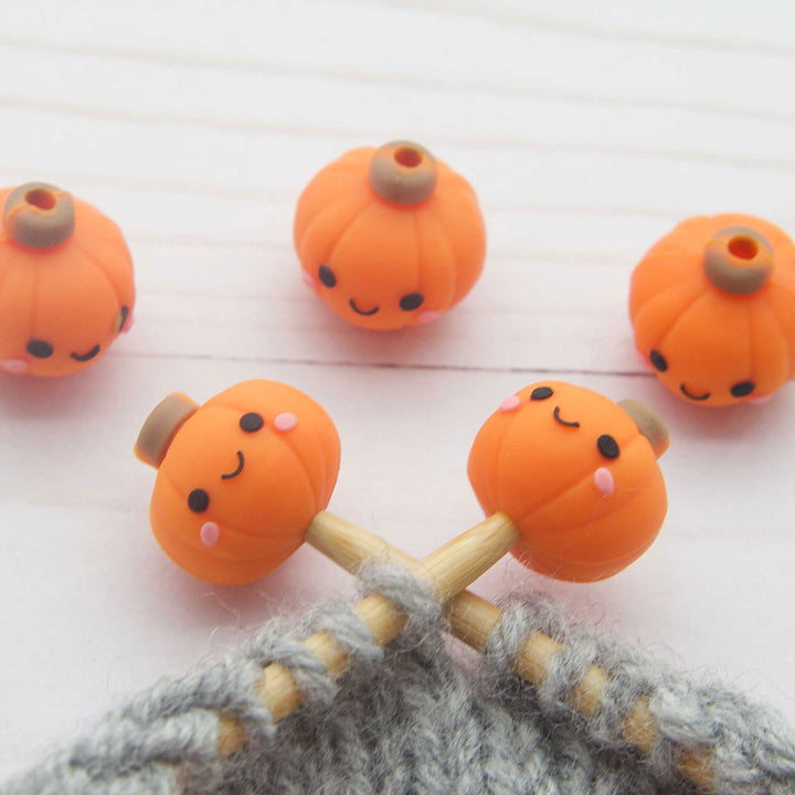 Fox & Pine Stitches Stitch Stoppers/ Point Protector - Little Pumpkin - Extra Image