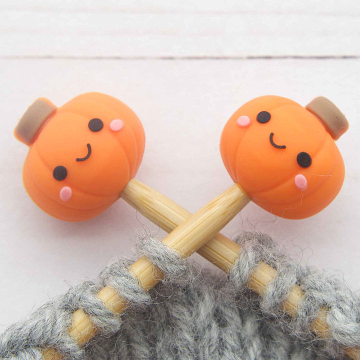 Fox & Pine Stitches Stitch Stoppers/ Point Protector - Little Pumpkin - Zoom Image