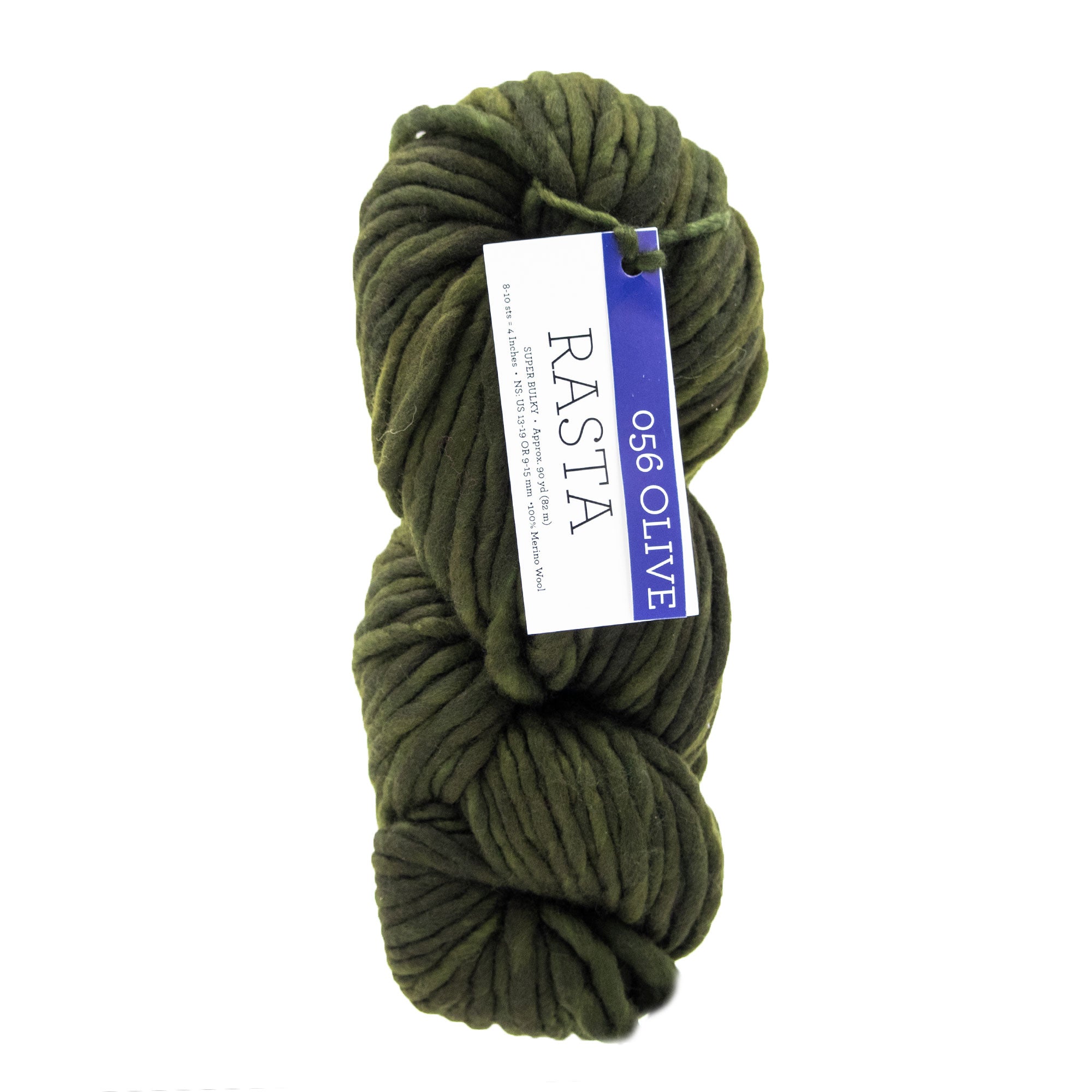 Malabrigo Rasta Yarn - 056 Olive - Zoom Image