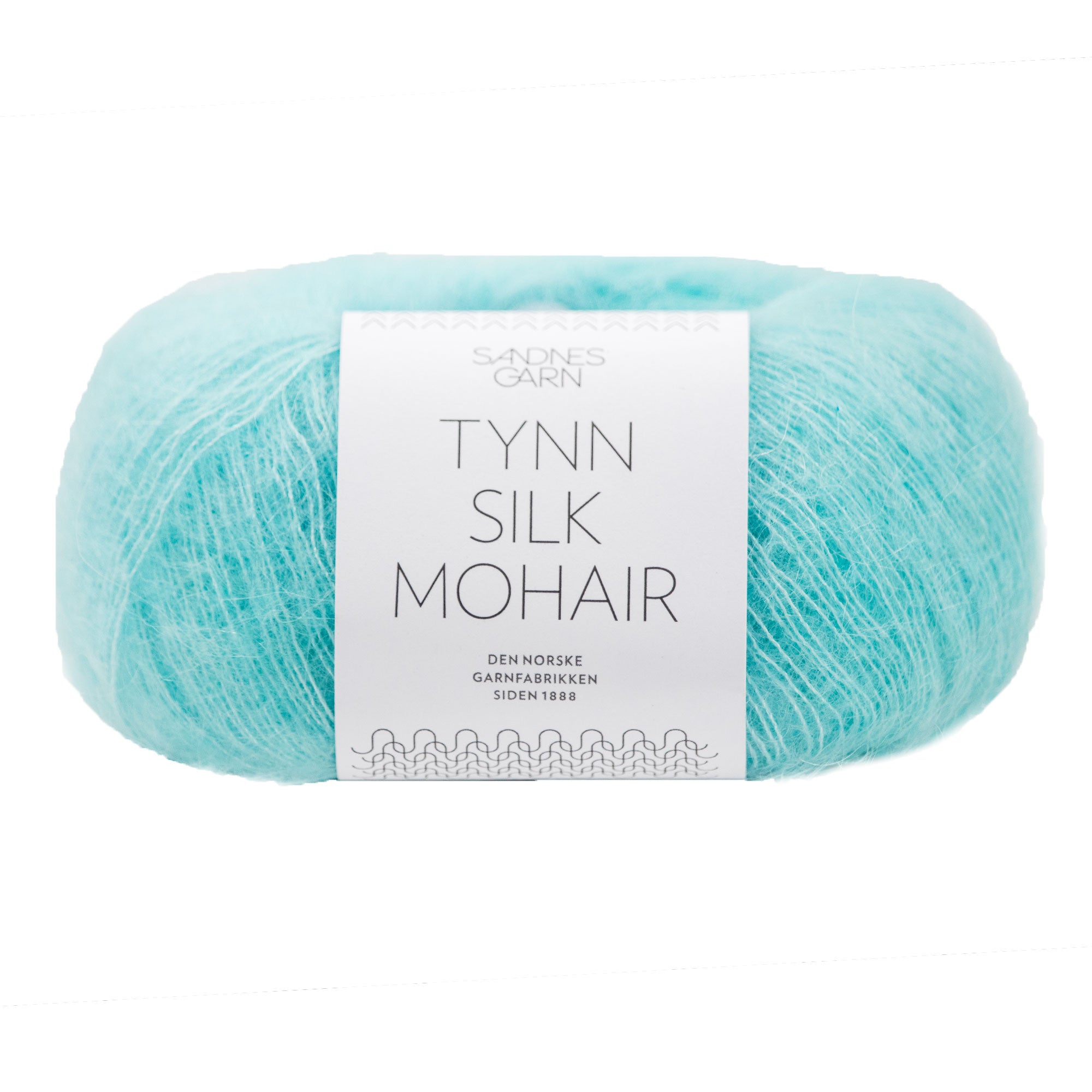 Sandnes Garn Tynn Silk Mohair Yarn - 7213 Blue Turquoise - Zoom Image