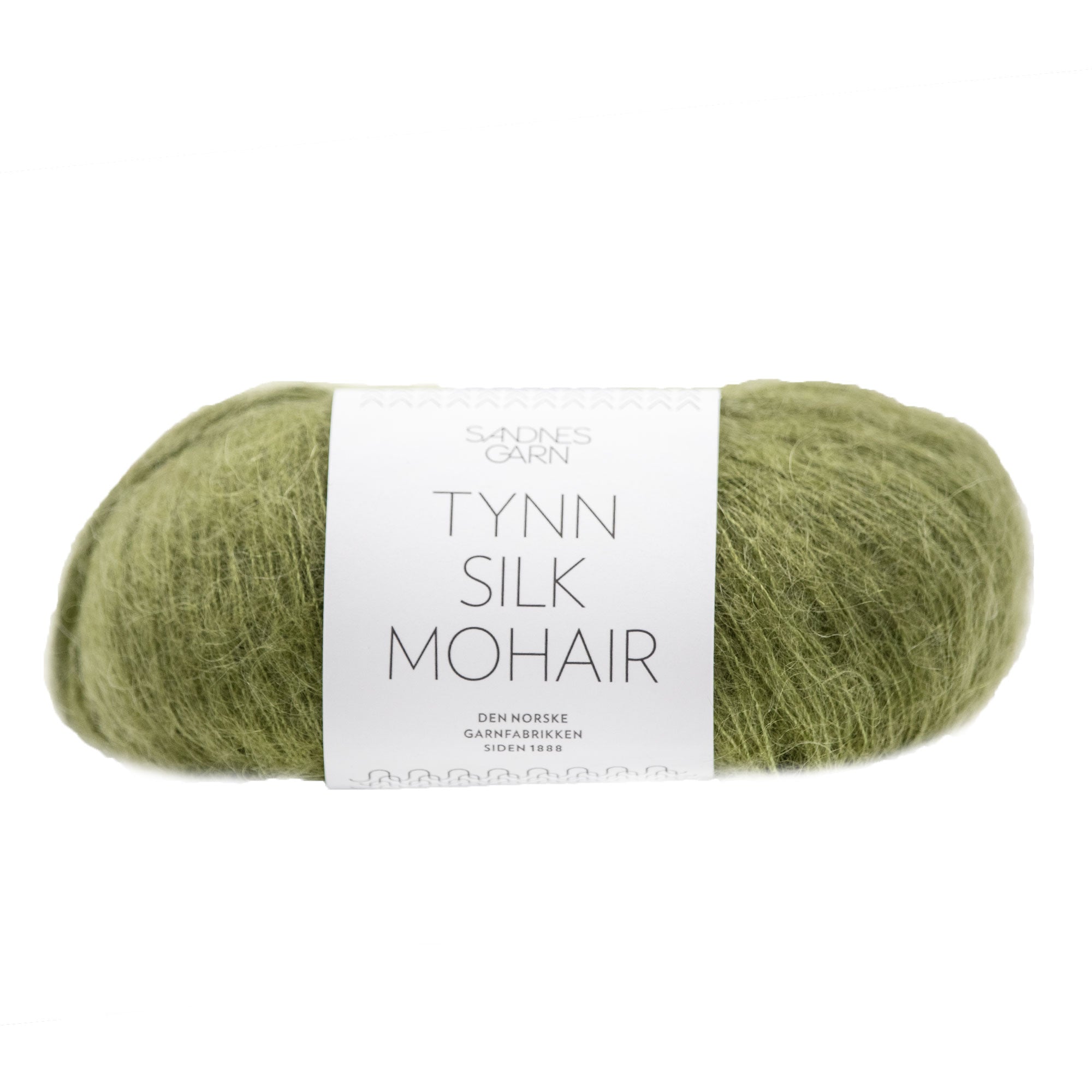 Sandnes Garn Tynn Silk Mohair Yarn - 9062 Olive Green - Zoom Image