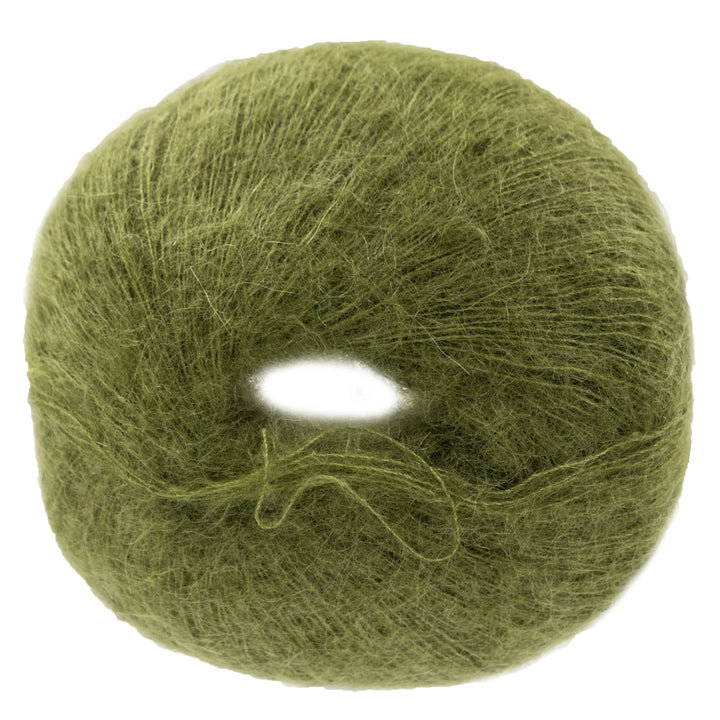 Sandnes Garn  Tynn Silk Mohair Yarn - 9062 Olive Green - Zoom Image