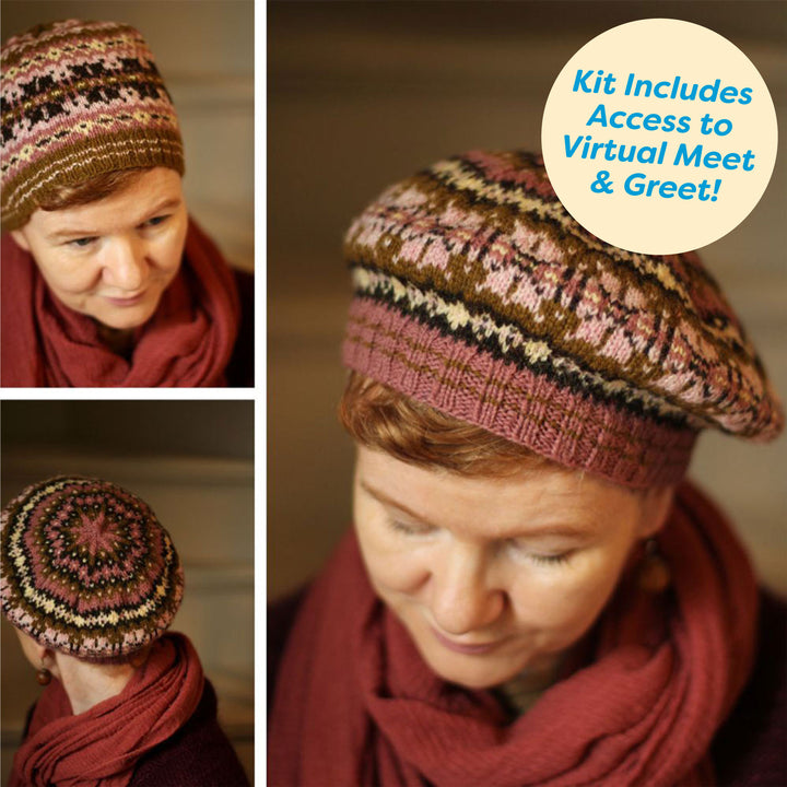 Simply Shetland 2024 Holiday Hat Kit Kits - Yol Moorie - Zoom Image