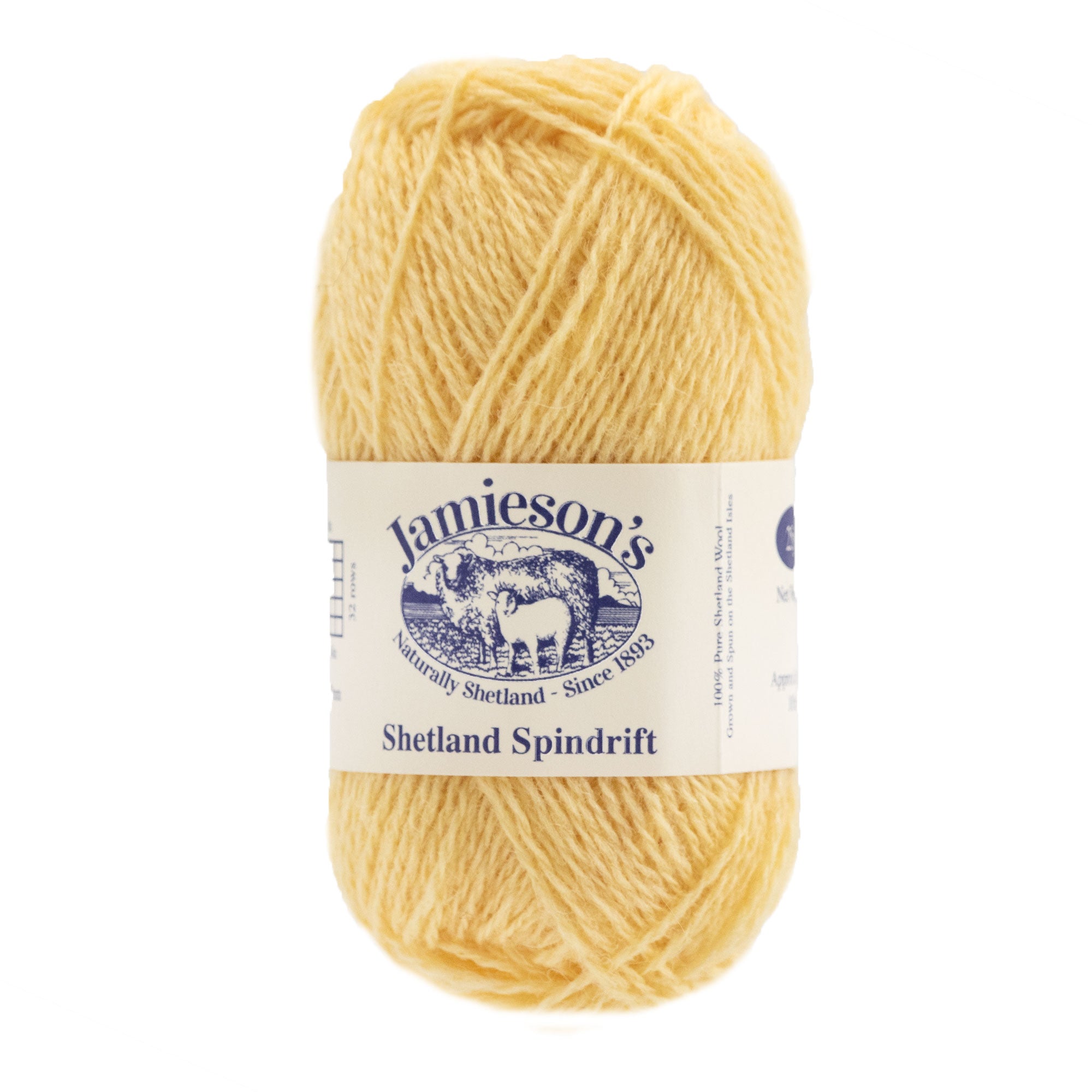 Jamieson's of Shetland Spindrift Yarn - 437 Honey - Zoom Image