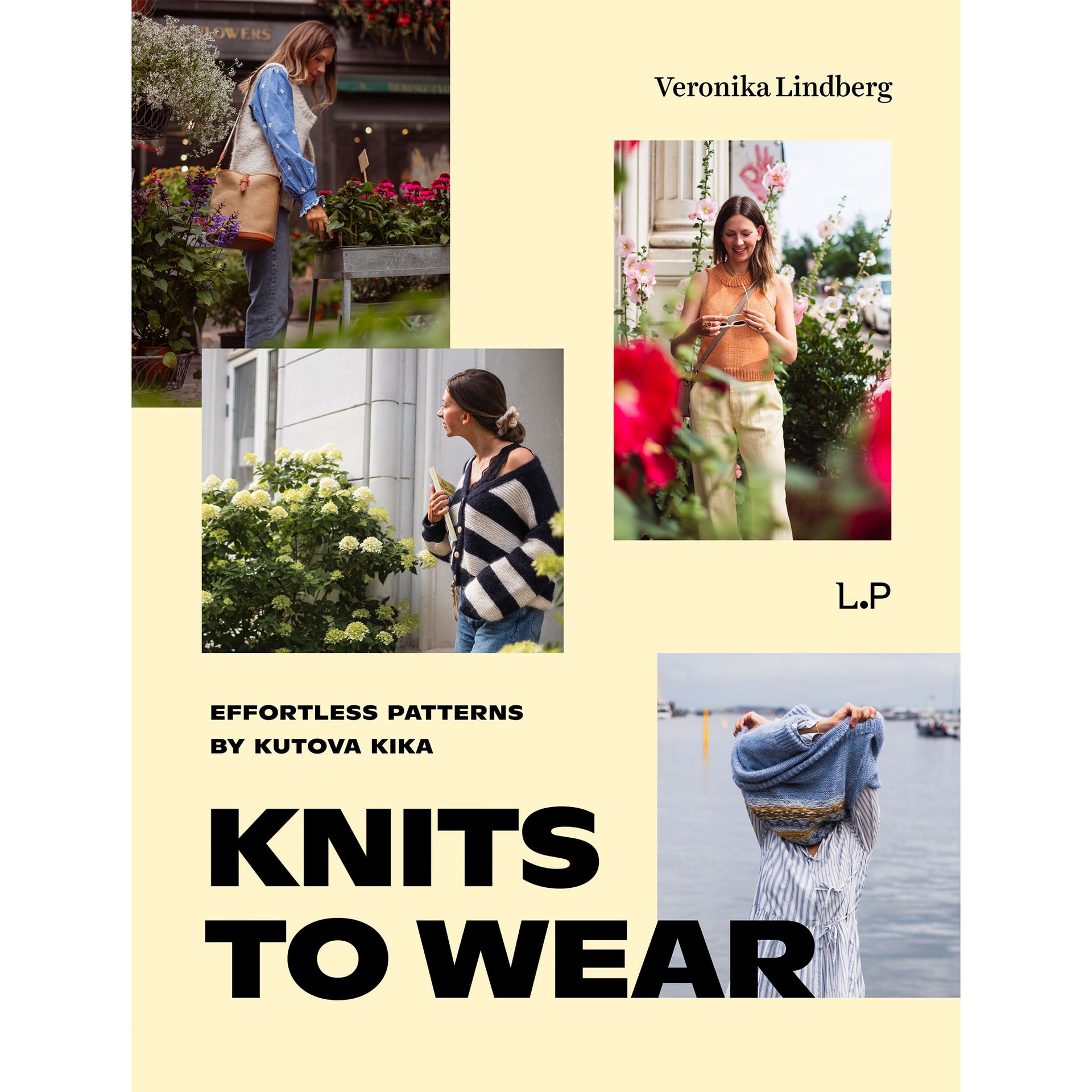 Laine Magazine Veronika Lindberg Books - Knits to Wear: Effortless Patterns by Kutova Kika - Zoom Image