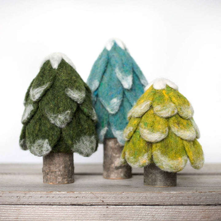 Felted Sky Sculpting With Wool Needle Felting Kits - Evergreen Trees - Extra Image