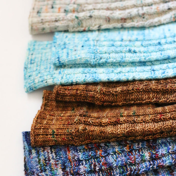 Madelinetosh Naughty & Nice Holiday Sock Kits - Ski Ya Later - Extra Image