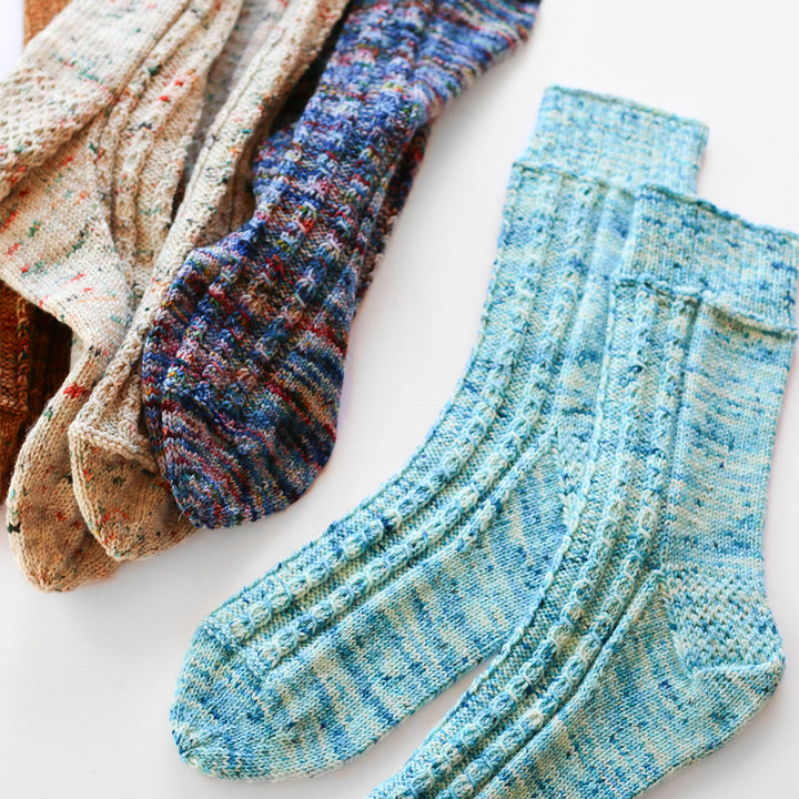 Madelinetosh Naughty & Nice Holiday Sock Kits - Ski Ya Later - Extra Image