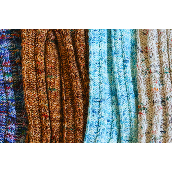 Madelinetosh Naughty & Nice Holiday Sock Kits - Ski Ya Later - Extra Image