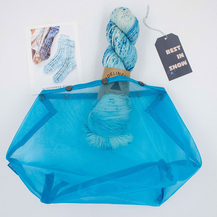 Madelinetosh Naughty & Nice Holiday Sock Kits - Best in Snow - Extra Image