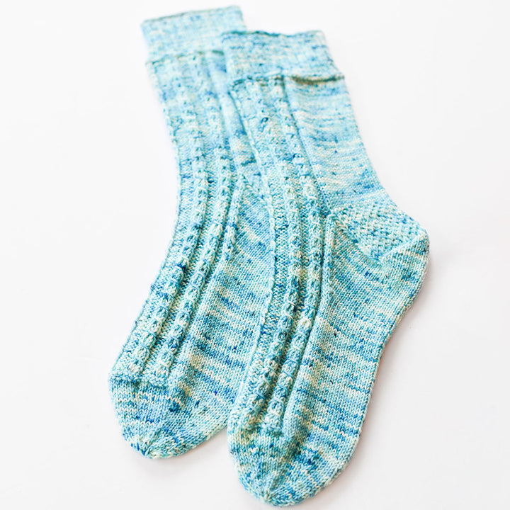 Madelinetosh Naughty & Nice Holiday Sock Kits - Best in Snow - Extra Image