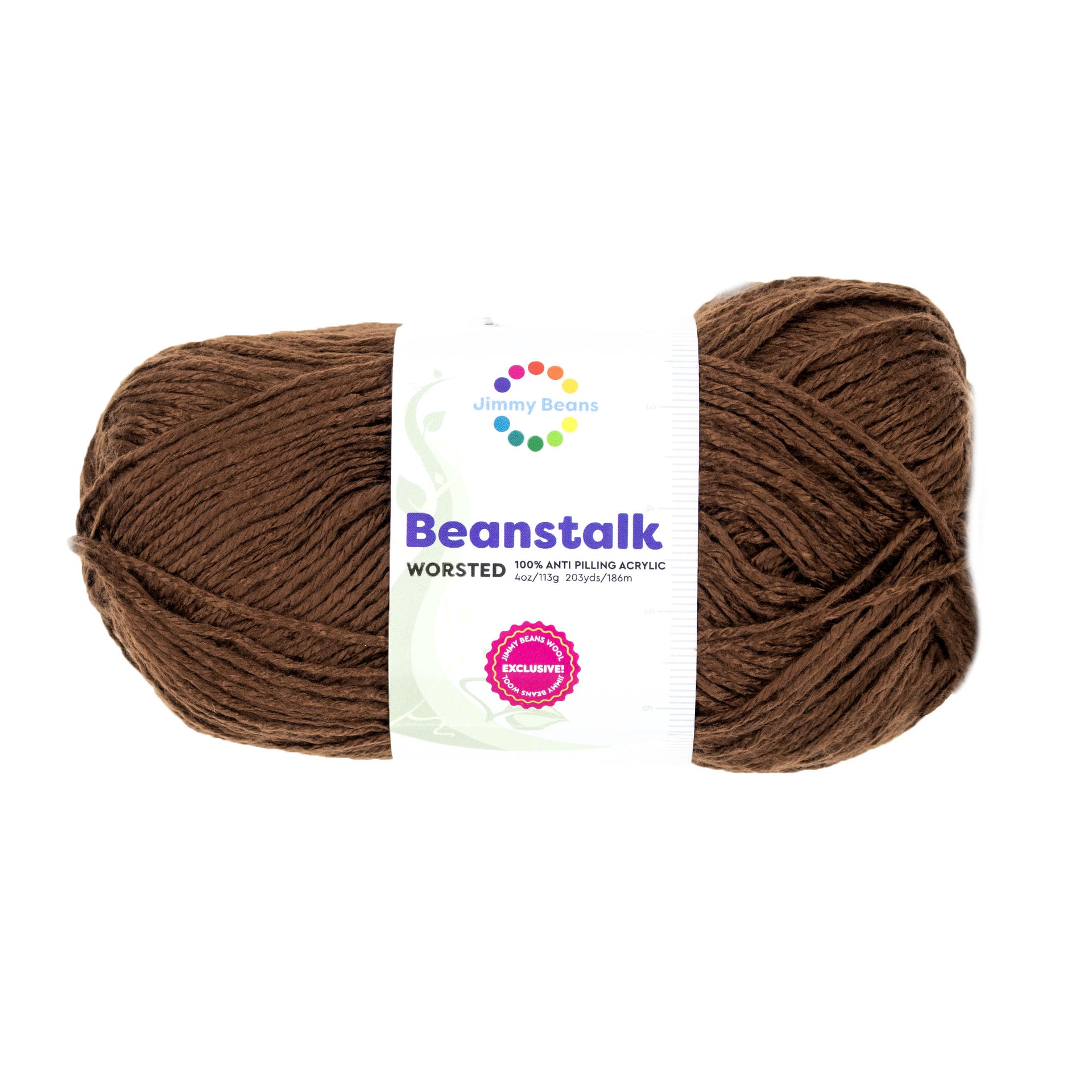 Jimmy Beans Wool Beanstalk Worsted Yarn - 004 Espresso Yourself - Zoom Image