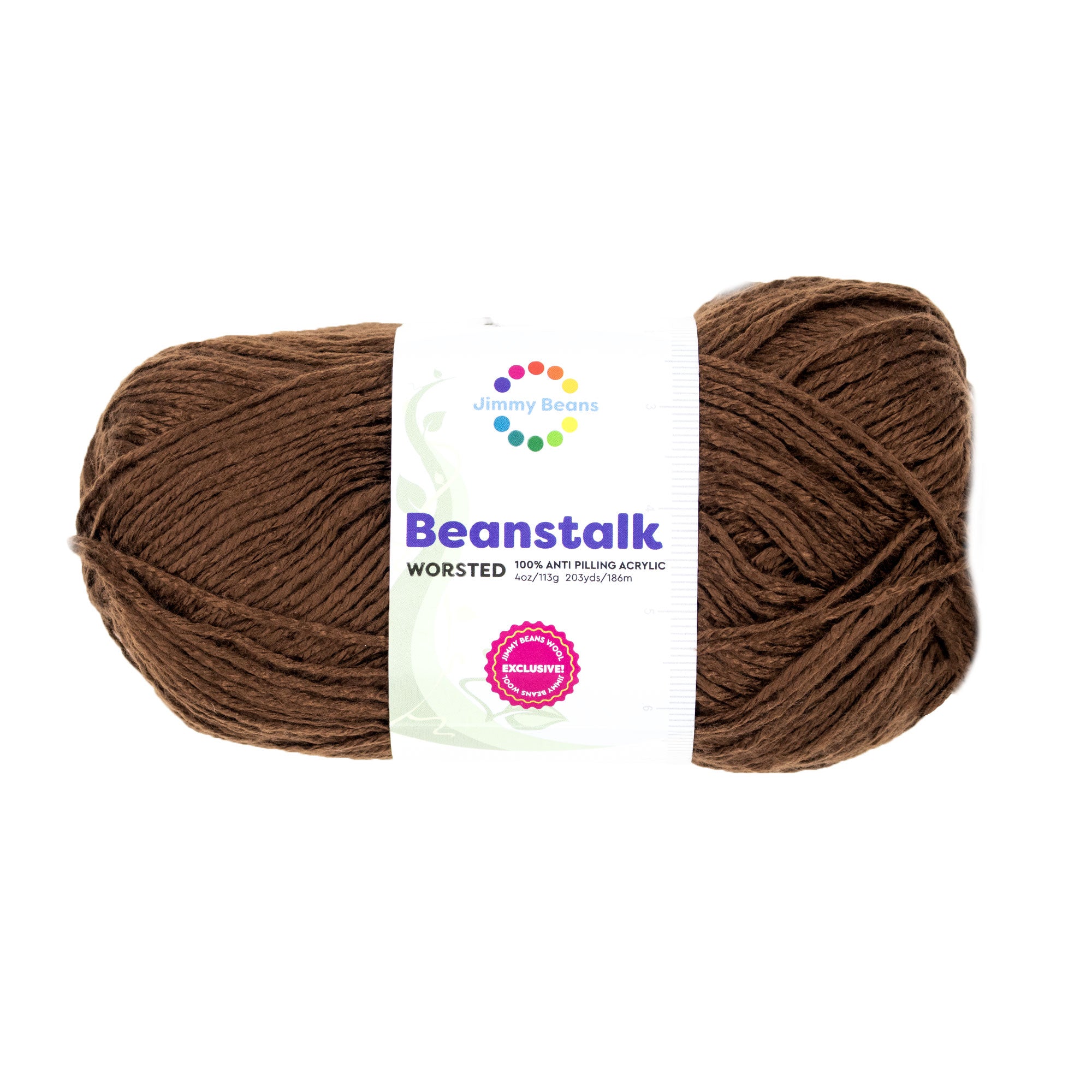 Jimmy Beans Wool Beanstalk Worsted Yarn - 004 Espresso Yourself - Zoom Image