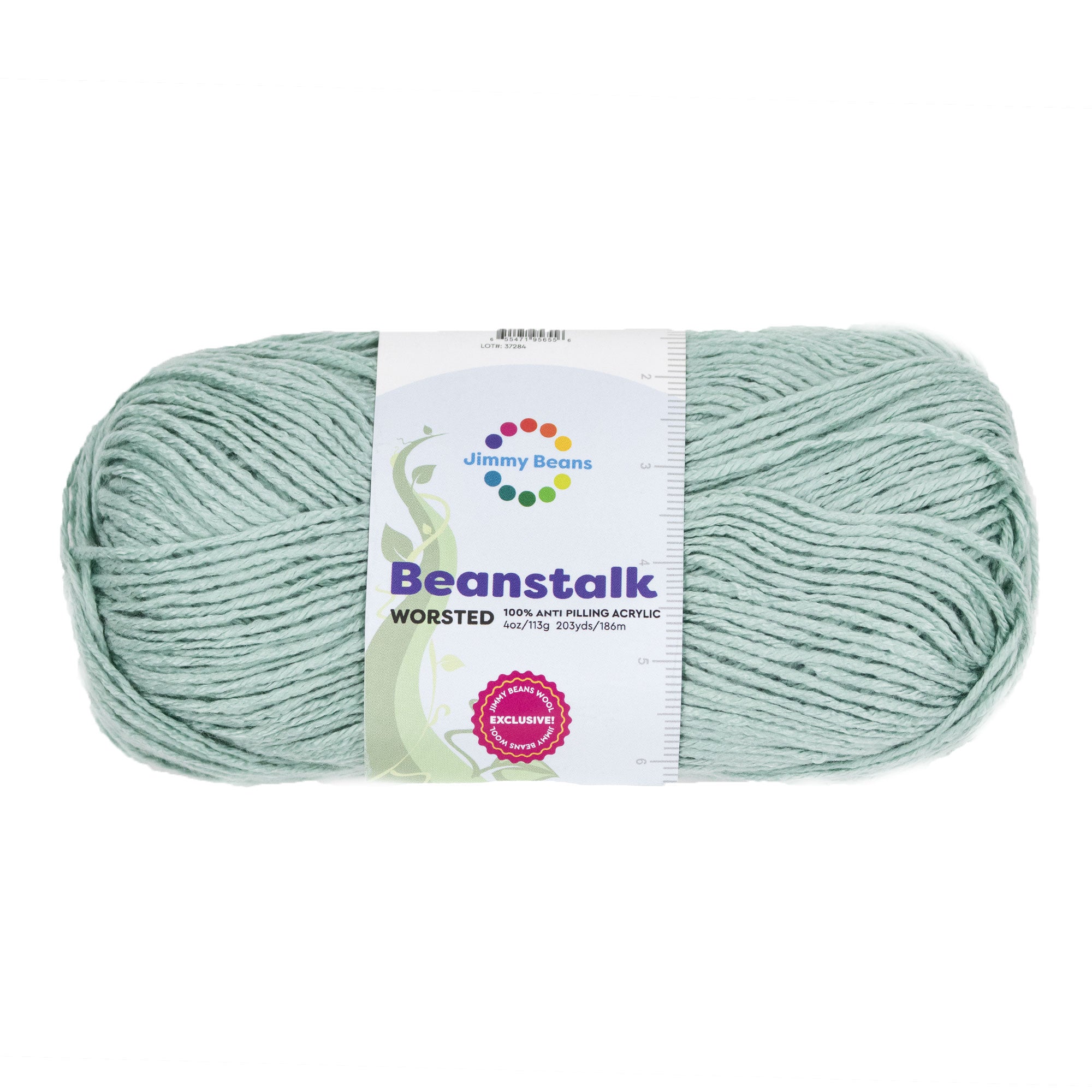 Jimmy Beans Wool Beanstalk Worsted Yarn - 006 Mint to Be - Zoom Image