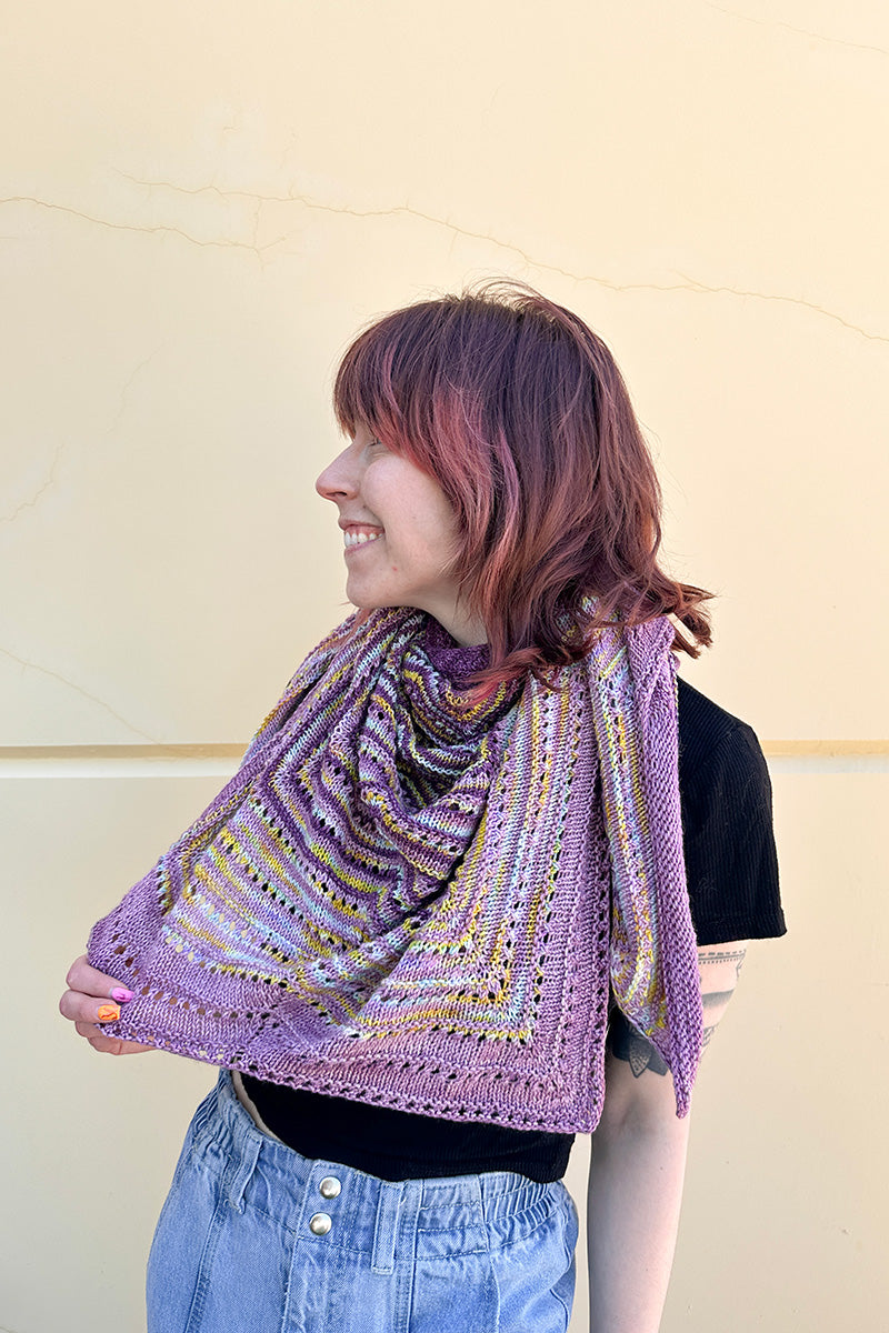 Madelinetosh Zig Zag Shawl Kit - Extra Image