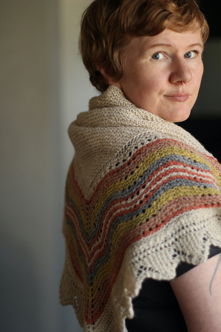 Jamieson's of Shetland Hansel Hap Half Version Kit - Extra Image