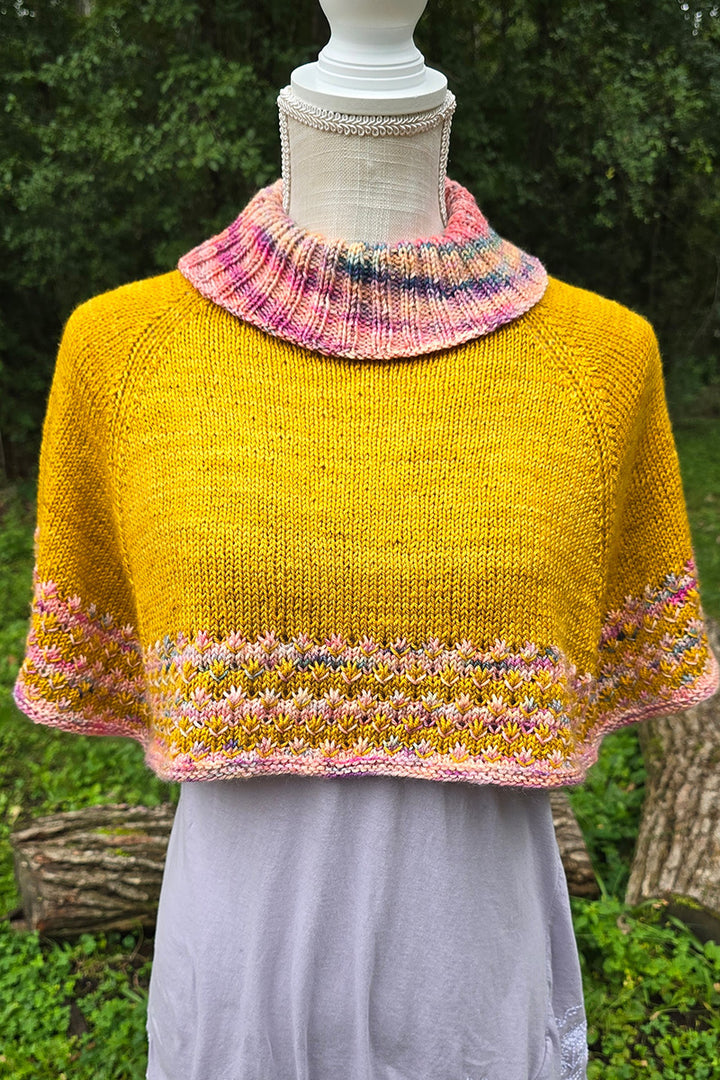 Dream In Color Pomona Knit Capelet Kit - Extra Image