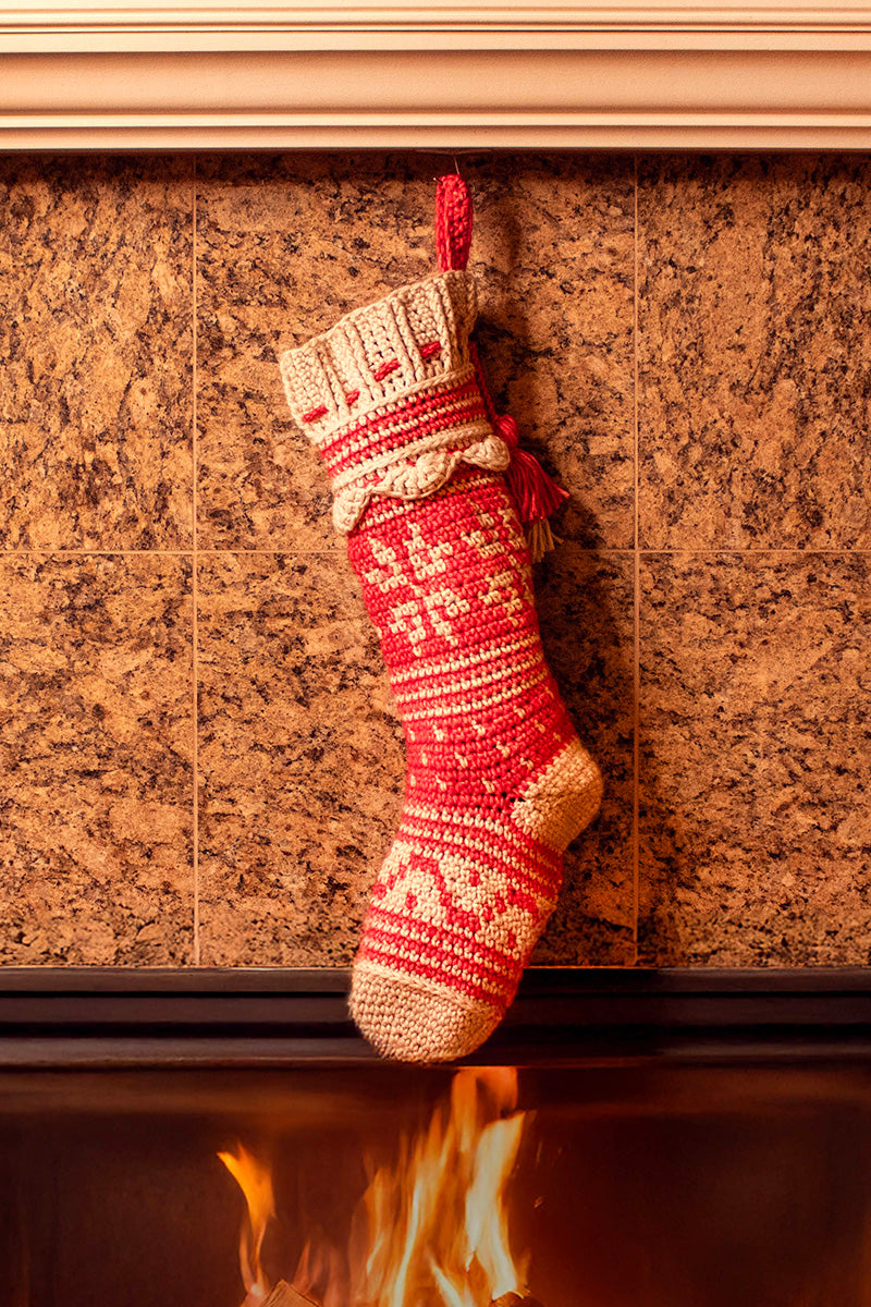 Scheepjes Snowfall Crochet Stocking Kit - Extra Image