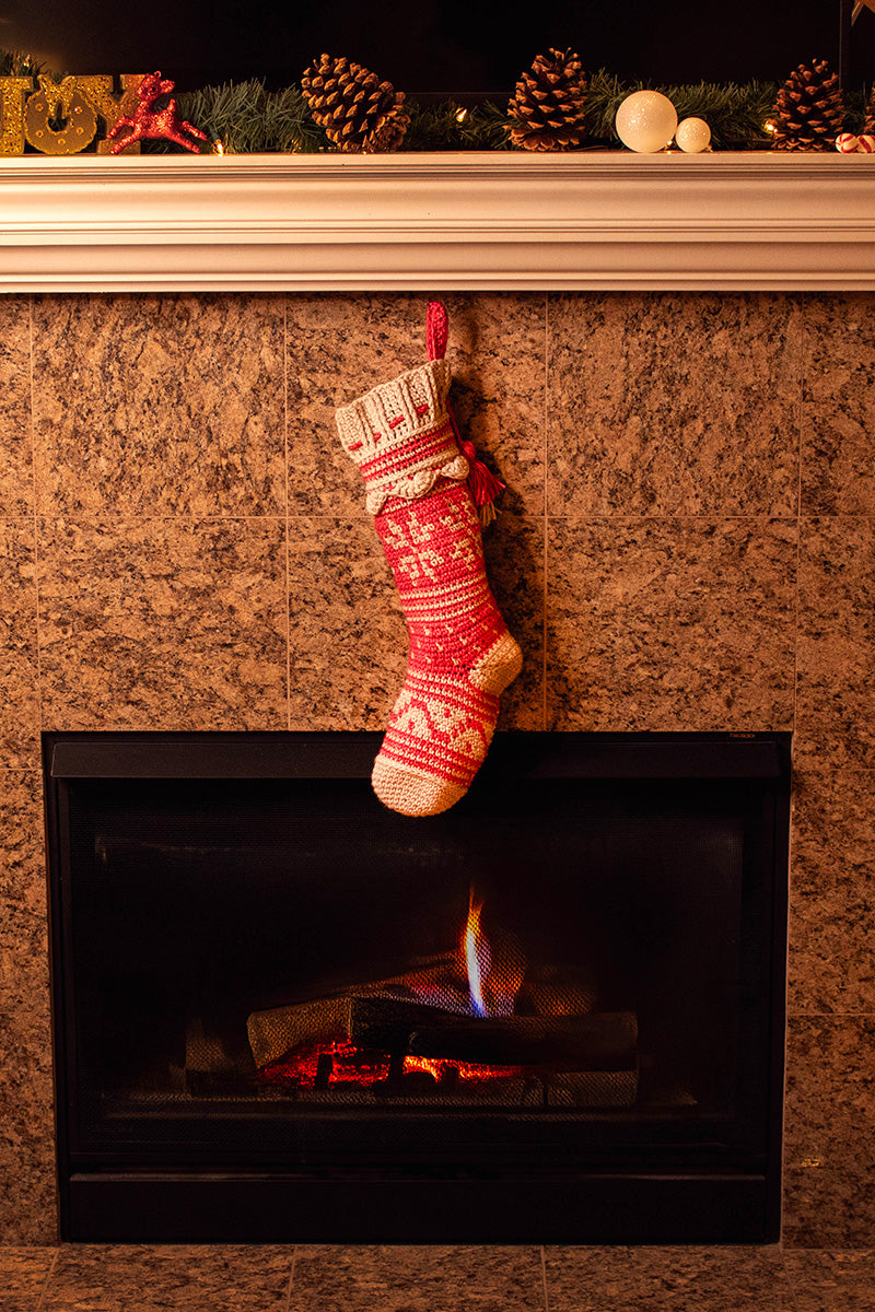 Scheepjes Snowfall Crochet Stocking Kit - Extra Image