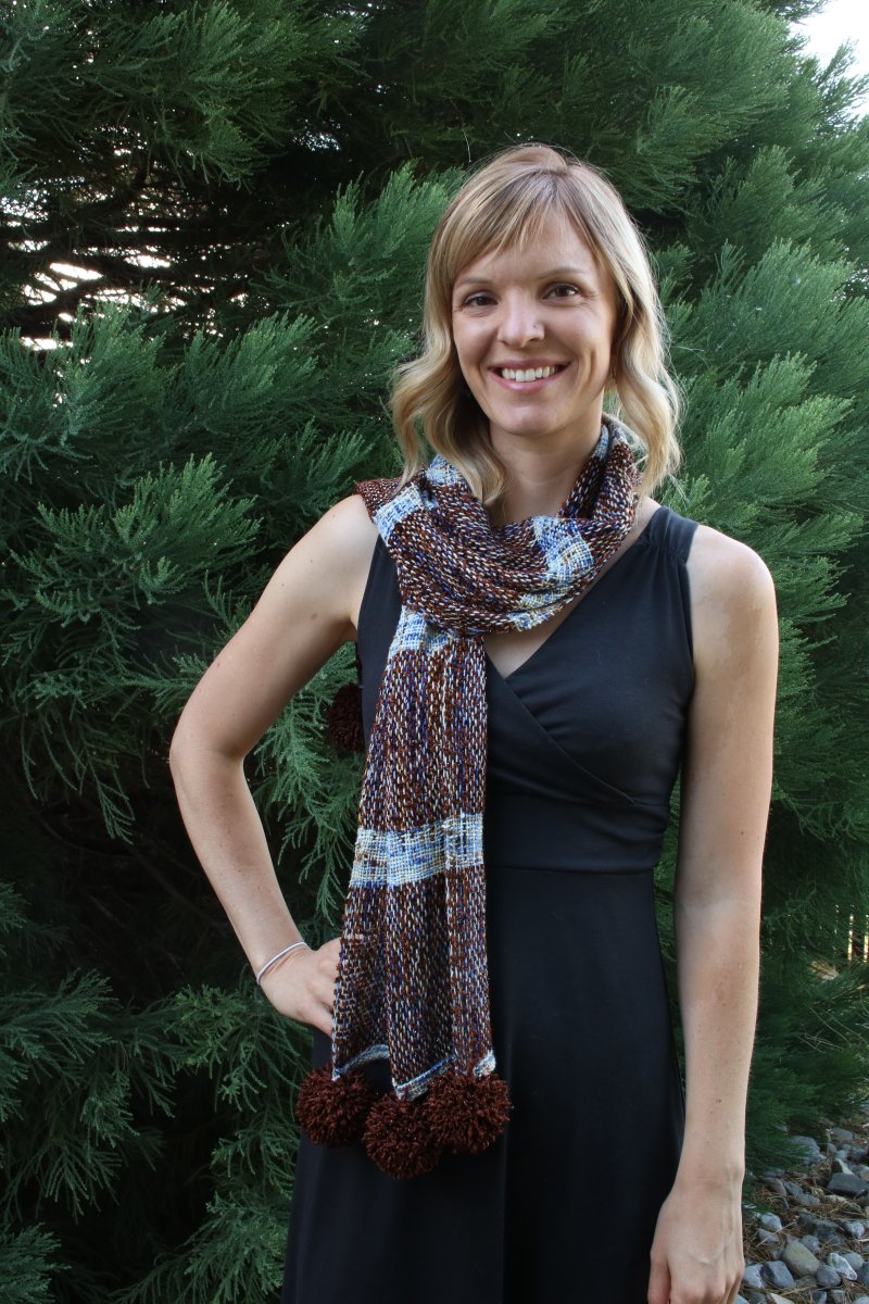 Gus' Woven Sodalite Scarf - Main Image 1