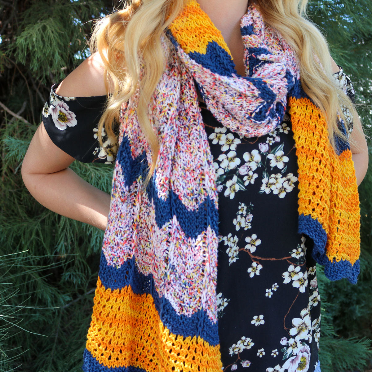 Laura's Summer Celebration Shawl - Main Image 2