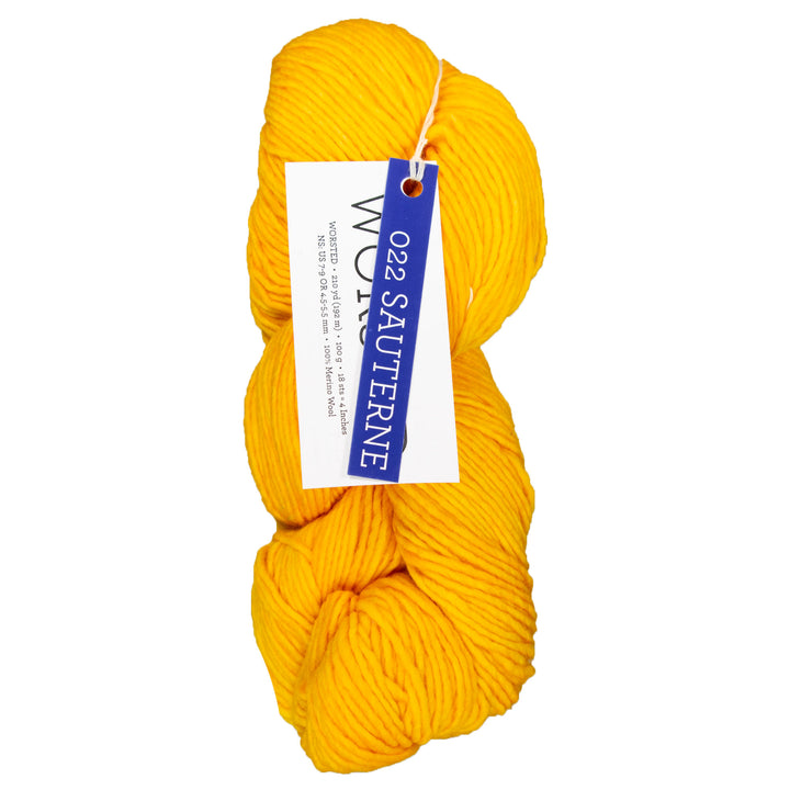Malabrigo Worsted Merino Yarn - 022 Sauterne - Zoom Image