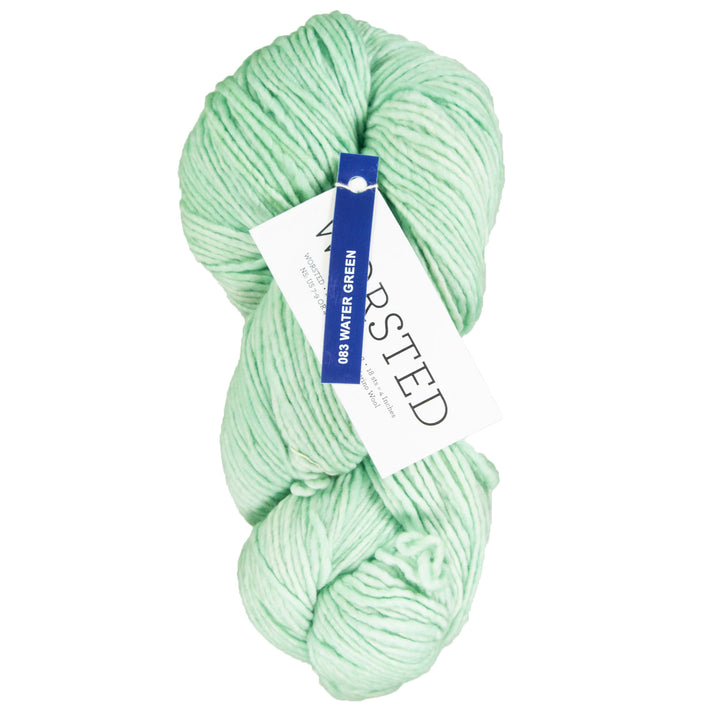 Malabrigo Worsted Merino Yarn - 083 Water Green - Zoom Image