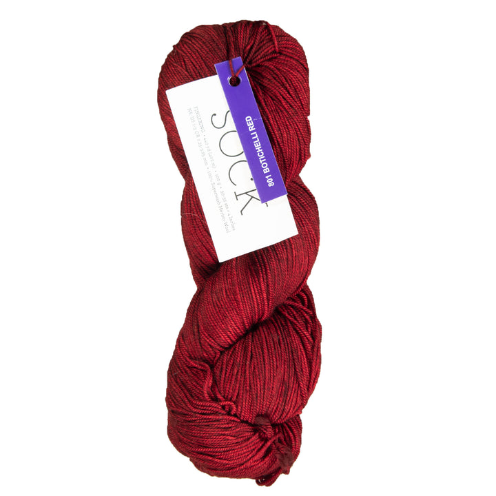 Malabrigo Sock Yarn - 801 Boticelli Red - Zoom Image