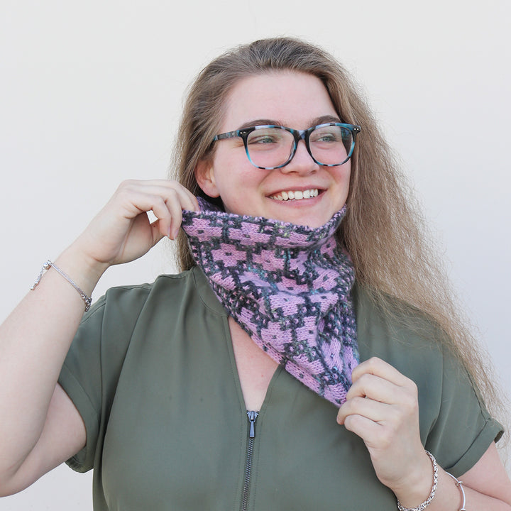 Aiyana's Pressed Flowers Cowl - Main Image 3