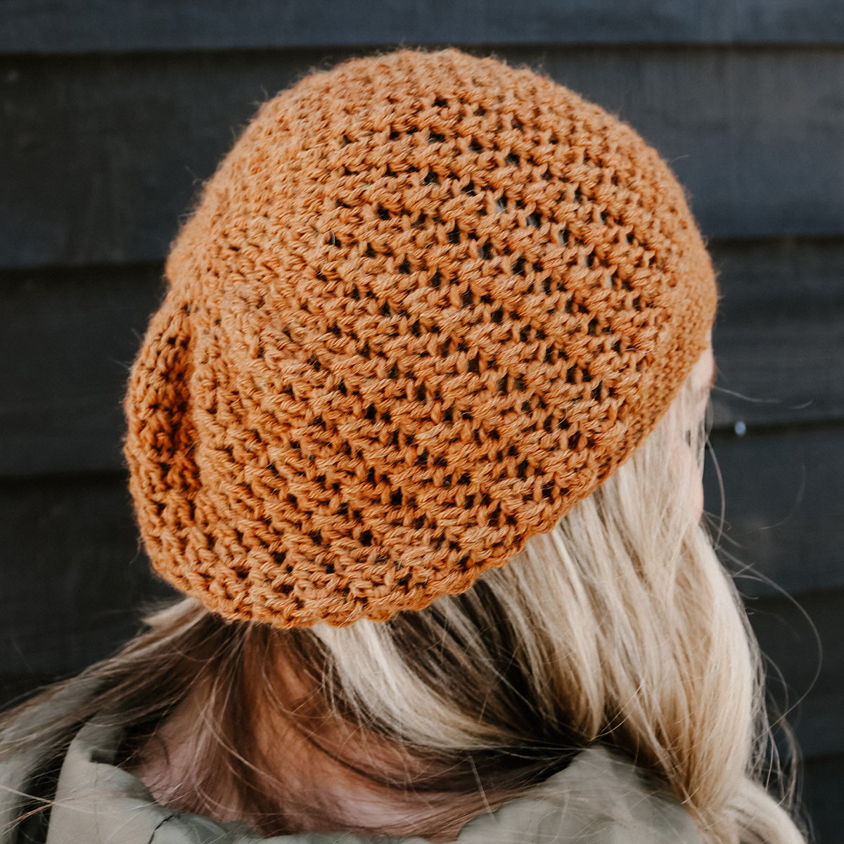Dawn's Harmony Worsted Slouchy Crochet Hat - Main Image 5