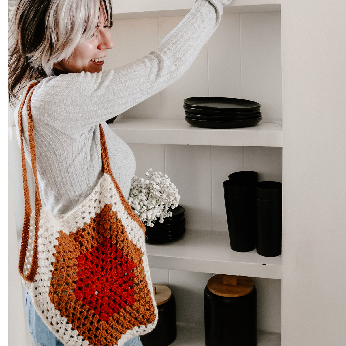 Julia's Harmony Worsted Market Bag - Main Image 3