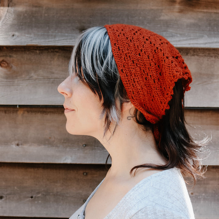 Amelia's Harmony Fingering Head Scarf - Main Image 6