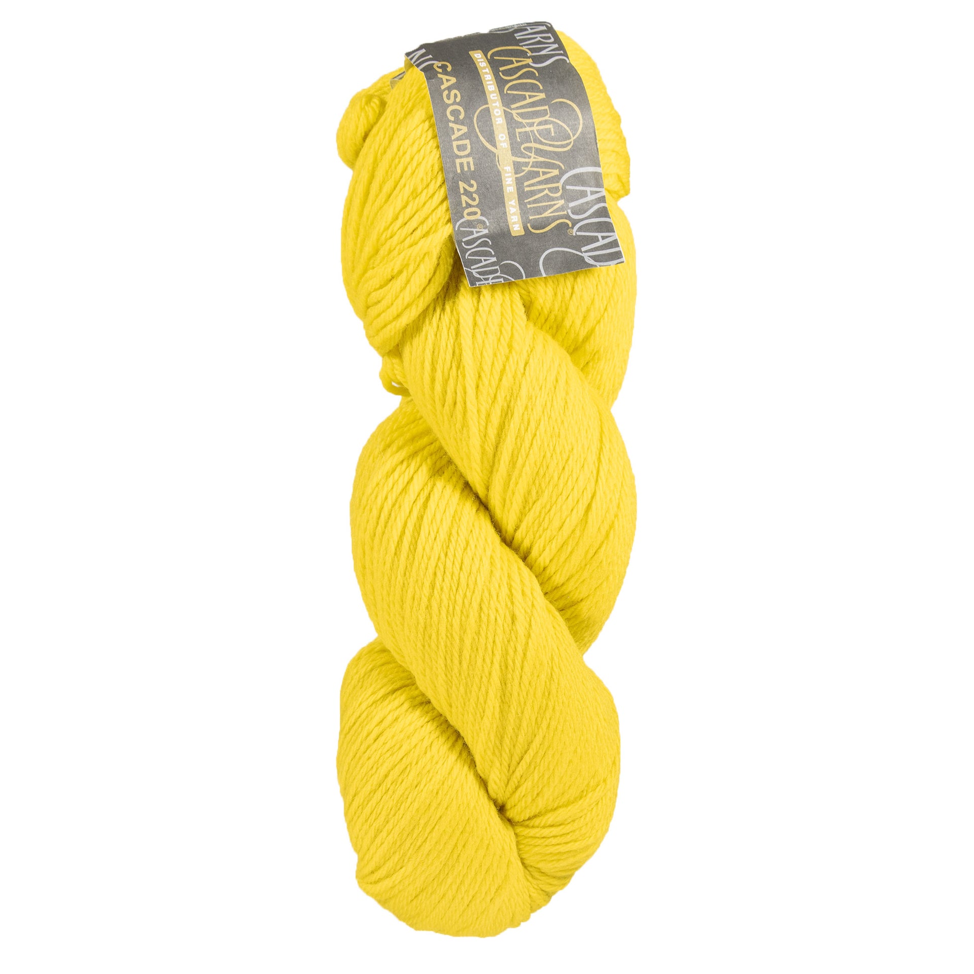 Cascade 220 Yarn - 7828 Neon Yellow - Zoom Image