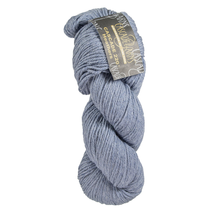 Cascade 220 Yarn - 9325 Westpoint Blue Heather - Zoom Image