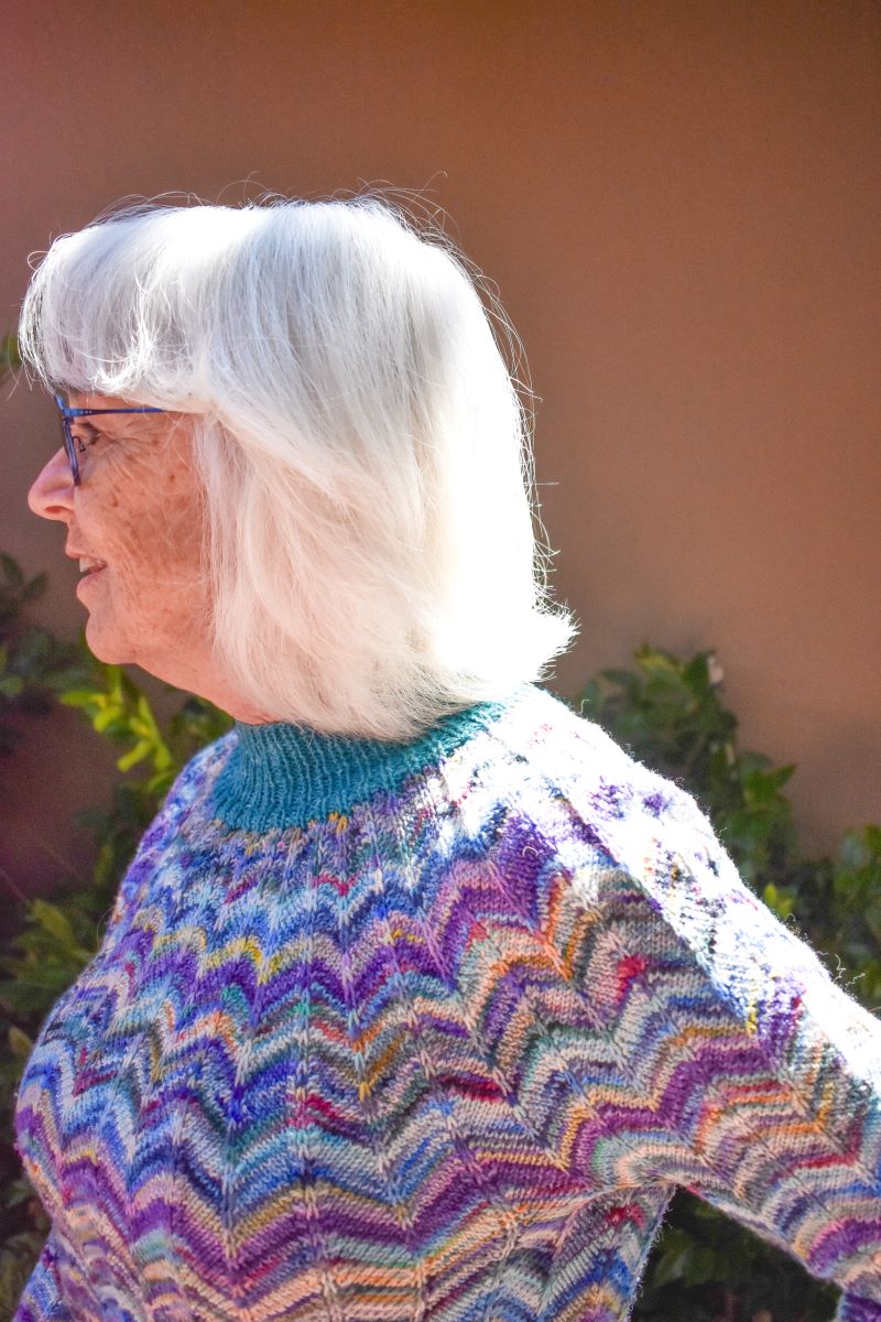 Amy's Koigu Day at the Museum Sweater - Main Image 1