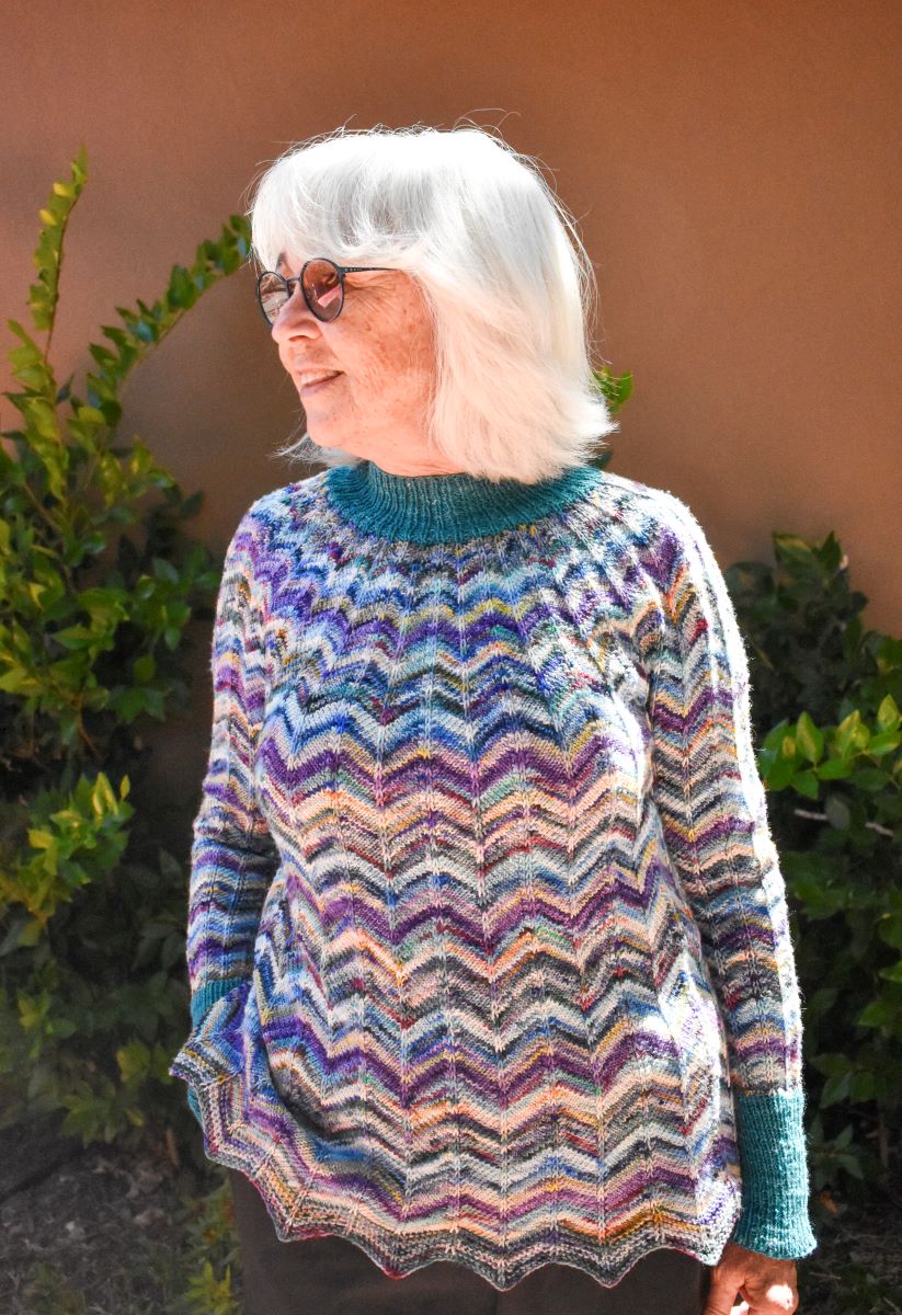 Amy's Koigu Day at the Museum Sweater - Main Image 3