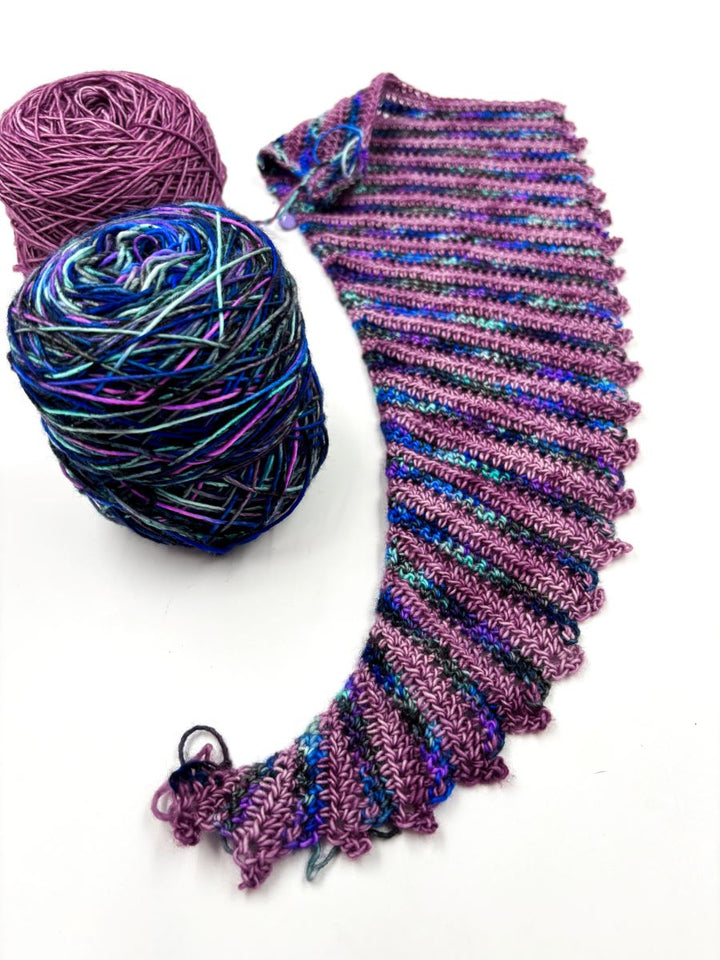 The Sierra Nevada Yarn Crawl Slantwise Shawl - Main Image 3