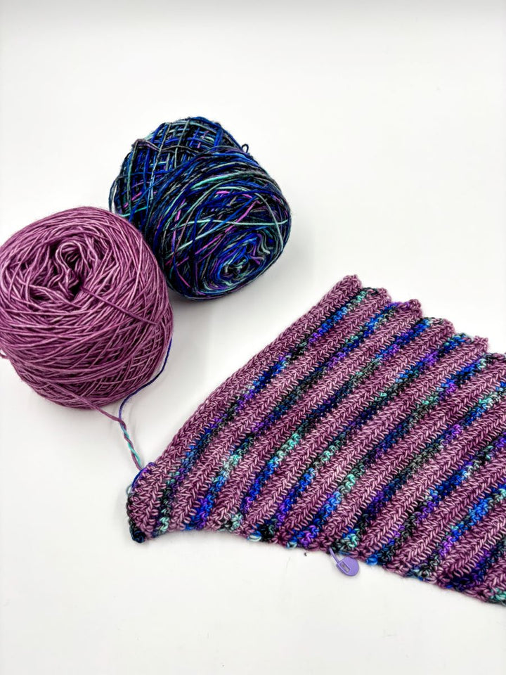 The Sierra Nevada Yarn Crawl Slantwise Shawl - Main Image 1