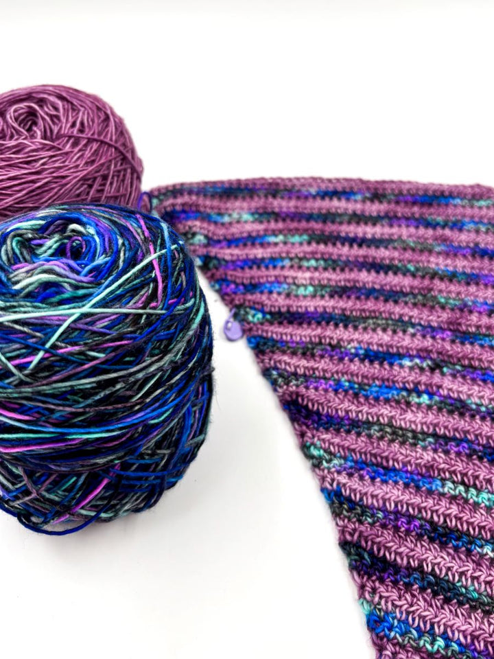 The Sierra Nevada Yarn Crawl Slantwise Shawl - Main Image 2