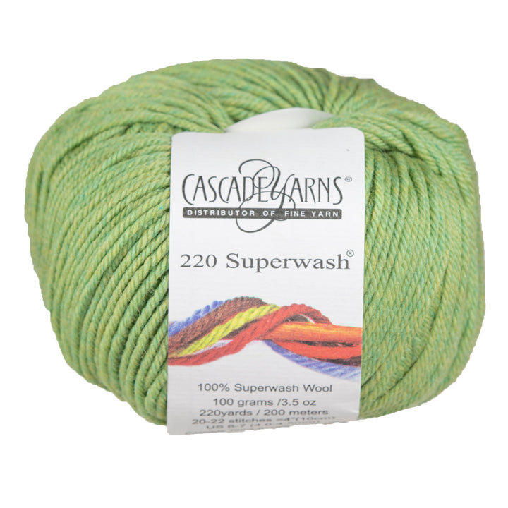 Cascade Yarns 220 Superwash Yarn - 0905 Celery - Zoom Image