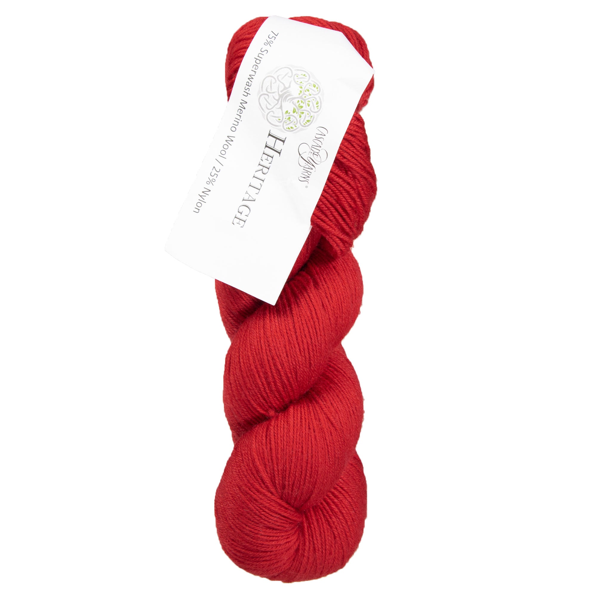 Cascade Yarns Heritage Yarn - 5619 Christmas Red - Zoom Image