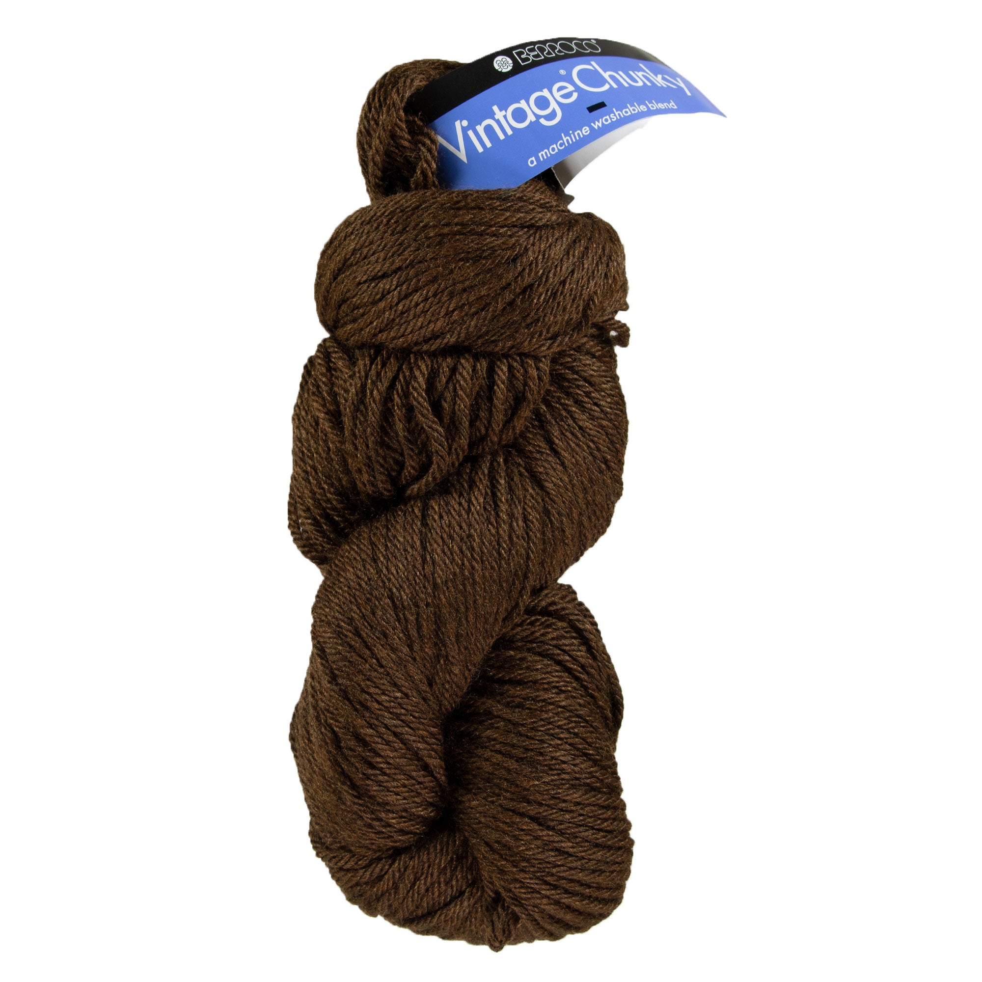 Berroco Vintage Chunky Yarn - 6179 Chocolate - Zoom Image
