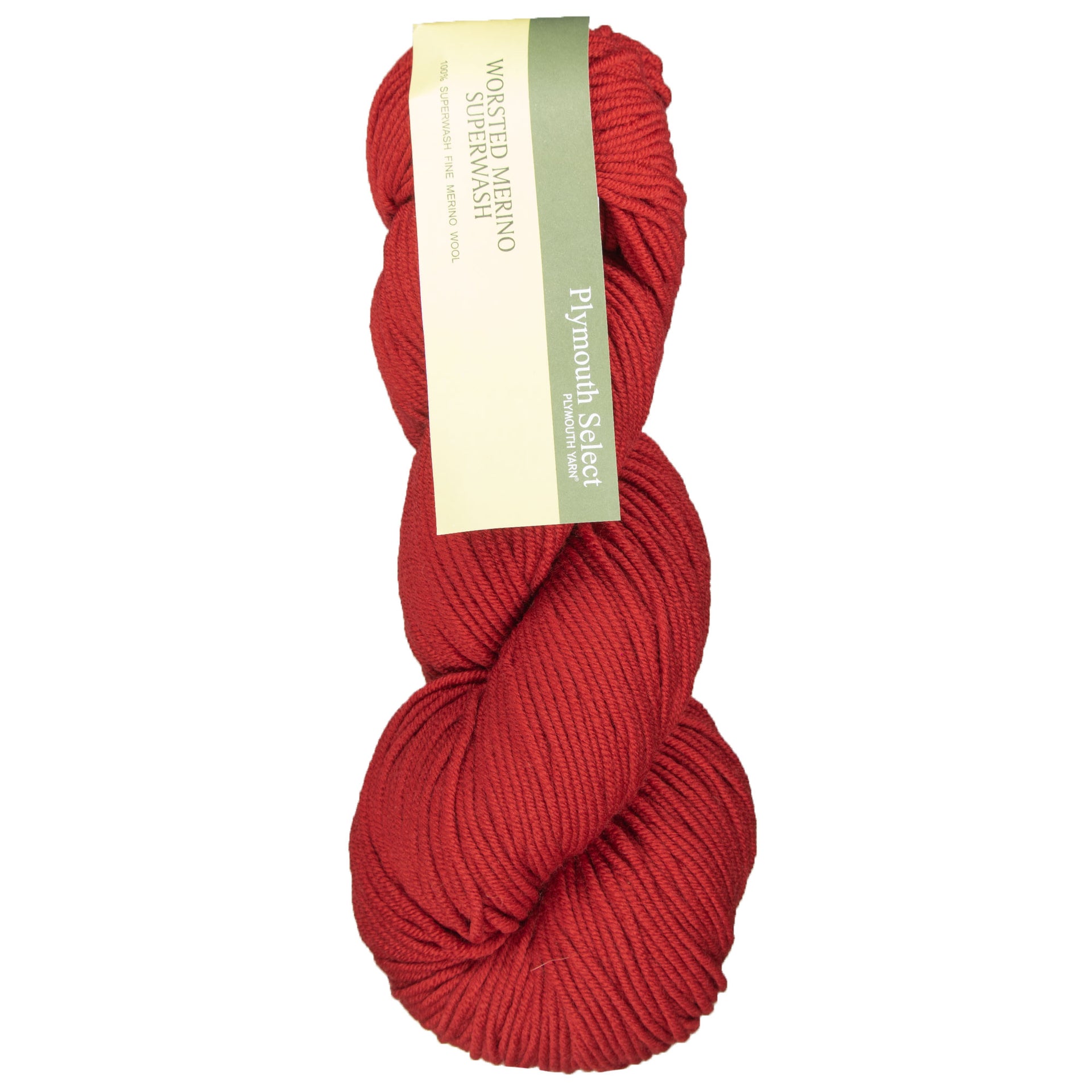 Plymouth Yarn Worsted Merino Superwash Yarn - 03 Red - Zoom Image