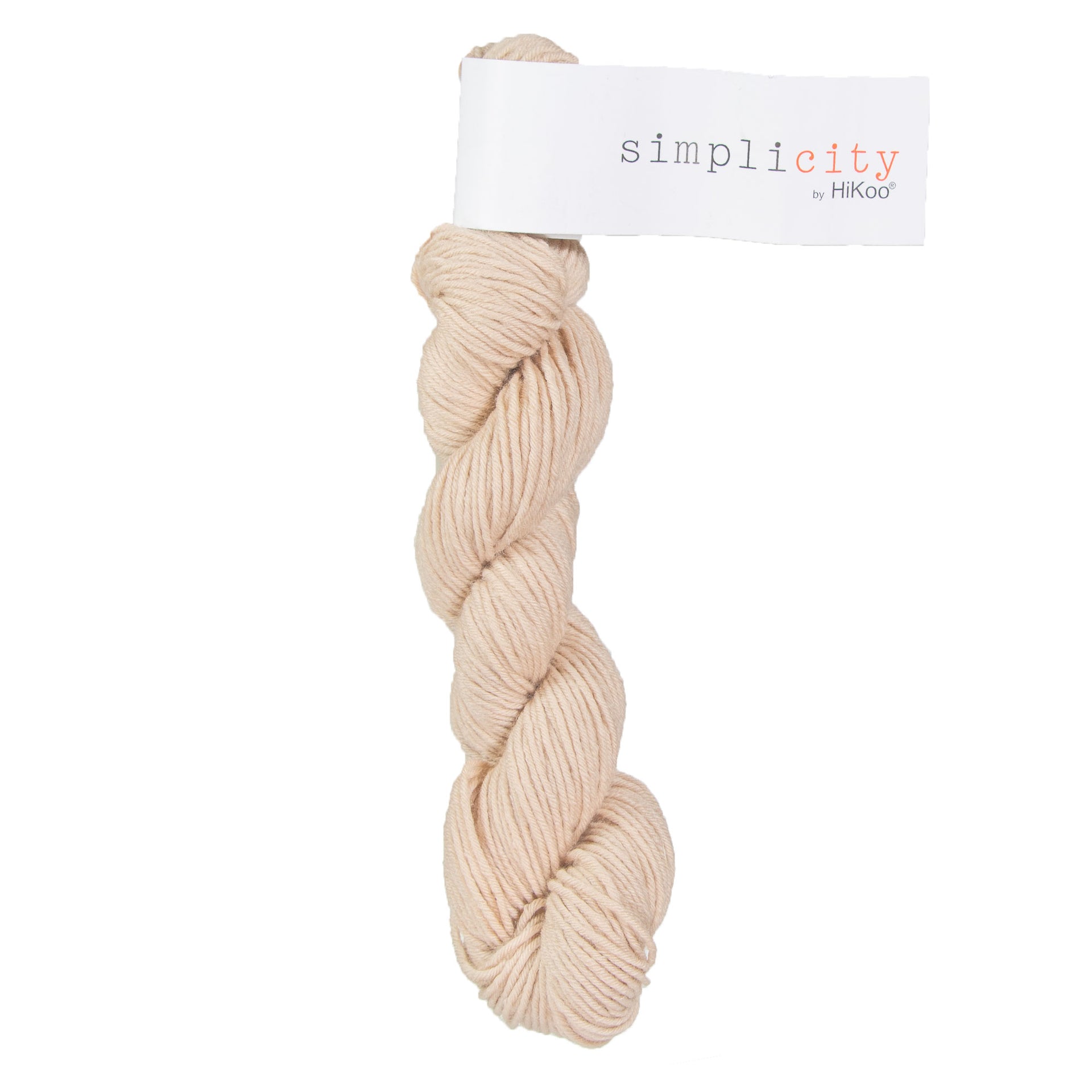 HiKoo Simplicity Yarn - 019 Sahara Sand - Zoom Image