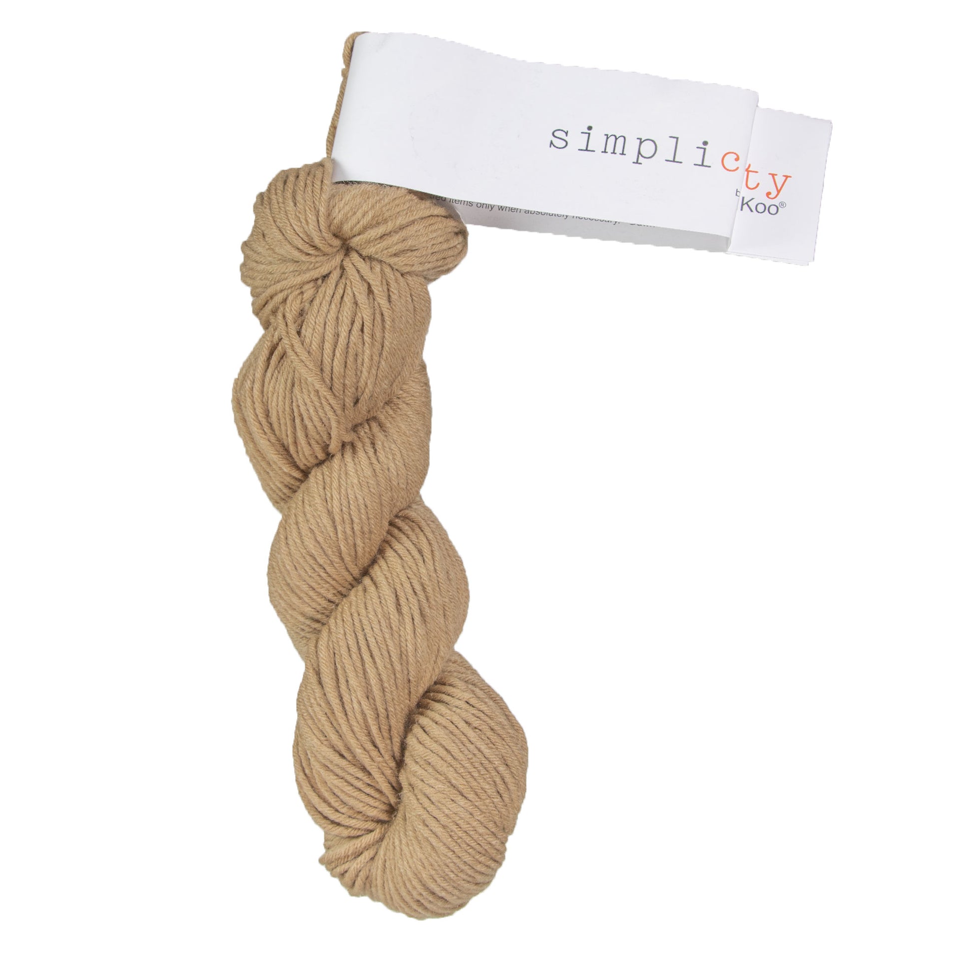 HiKoo Simplicity Yarn - 020 Chocolate Milk - Zoom Image
