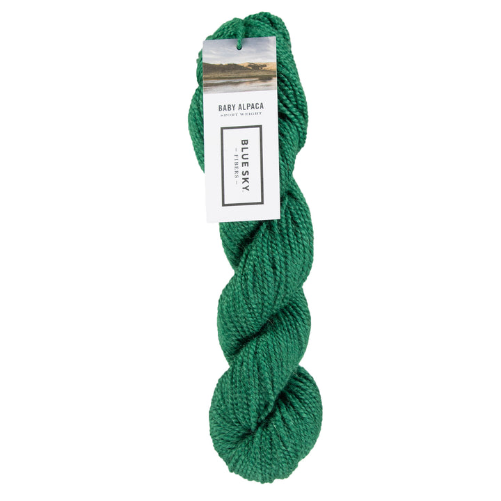 Blue Sky Fibers Baby Alpaca Yarn - 544 - Emerald - Zoom Image