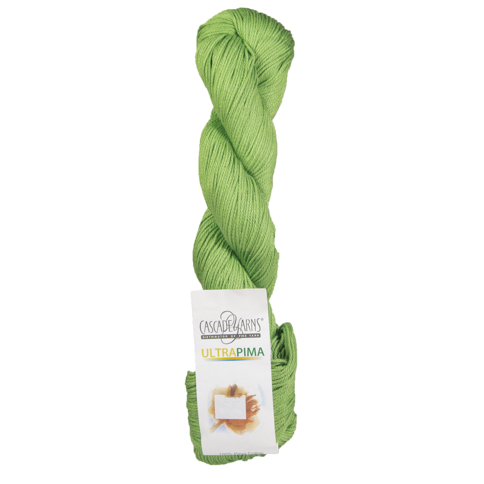 Cascade Yarns Ultra Pima Yarn - 3762 Spring Green - Zoom Image